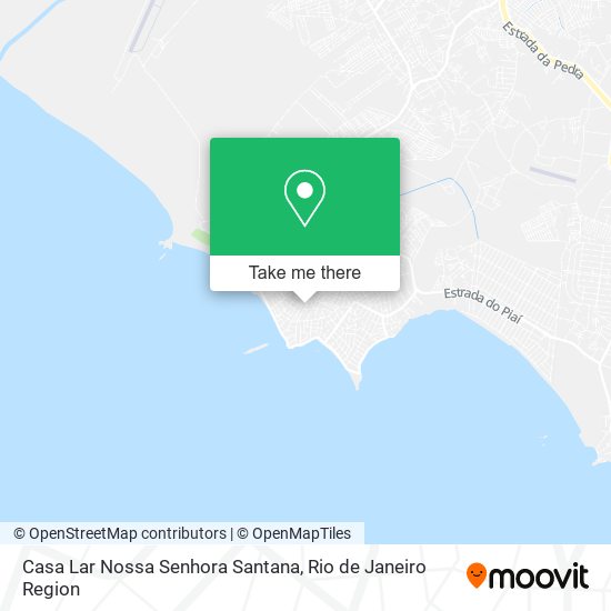 Mapa Casa Lar Nossa Senhora Santana