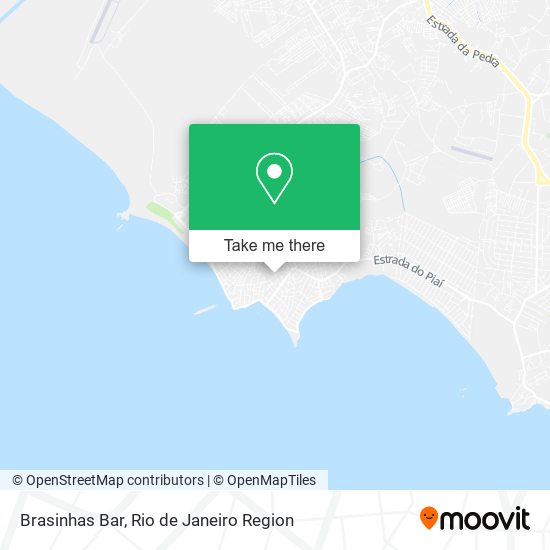 Brasinhas Bar map