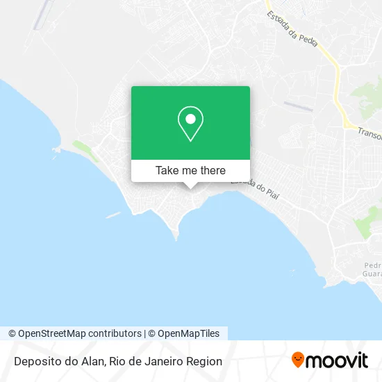 Deposito do Alan map