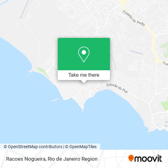 Racoes Nogueira map