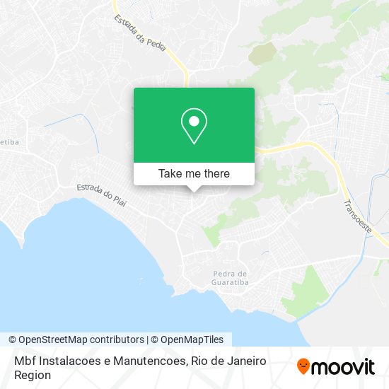 Mapa Mbf Instalacoes e Manutencoes