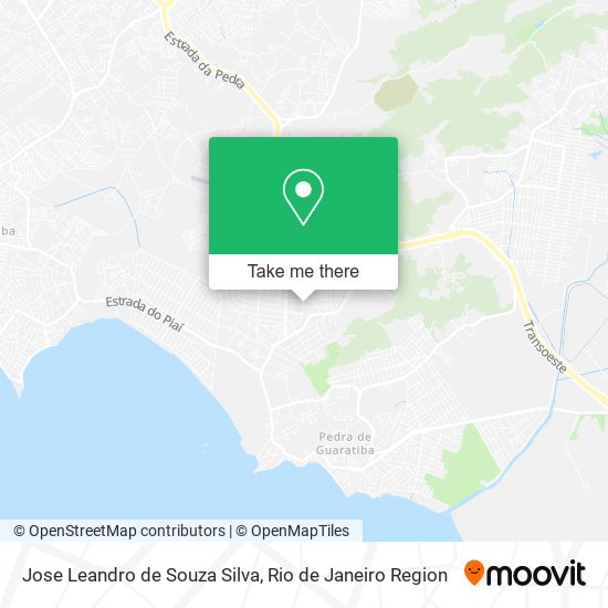 Mapa Jose Leandro de Souza Silva