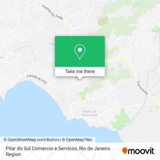 Pilar do Sul Comercio e Servicos map