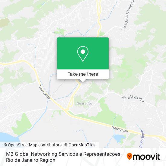 M2 Global Networking Servicos e Representacoes map