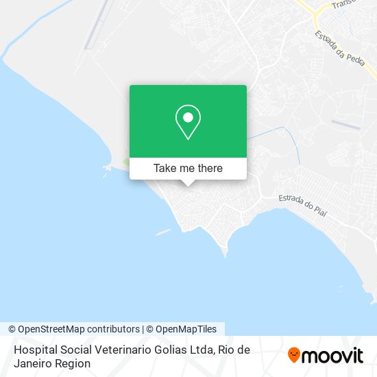 Hospital Social Veterinario Golias Ltda map