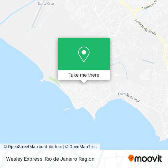 Wesley Express map