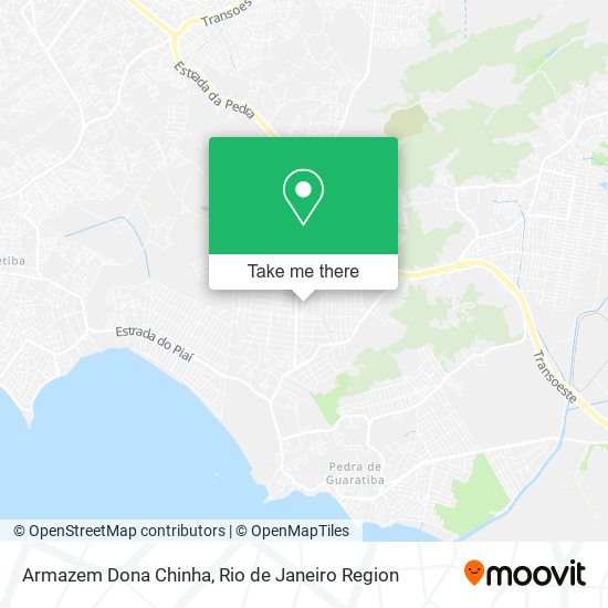 Armazem Dona Chinha map