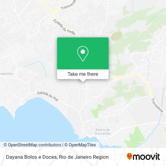 Dayana Bolos e Doces map