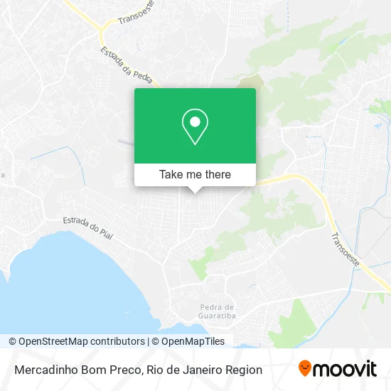Mercadinho Bom Preco map