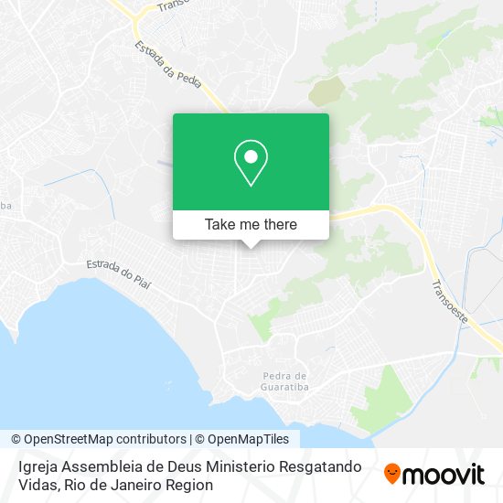 Igreja Assembleia de Deus Ministerio Resgatando Vidas map