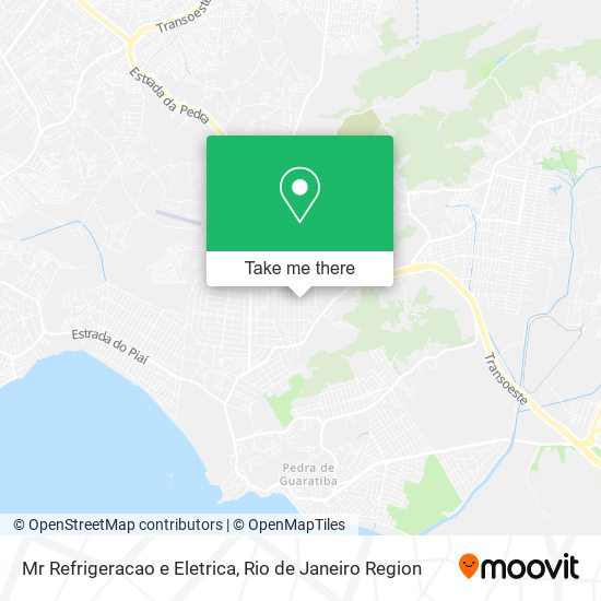 Mr Refrigeracao e Eletrica map