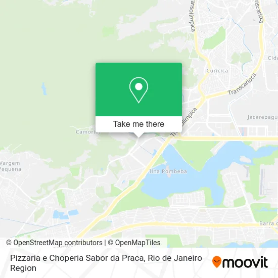 Pizzaria e Choperia Sabor da Praca map