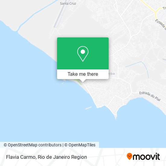 Flavia Carmo map