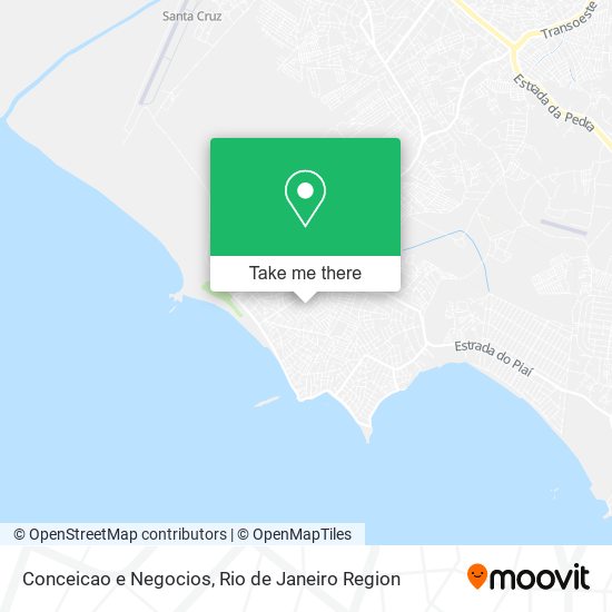 Conceicao e Negocios map