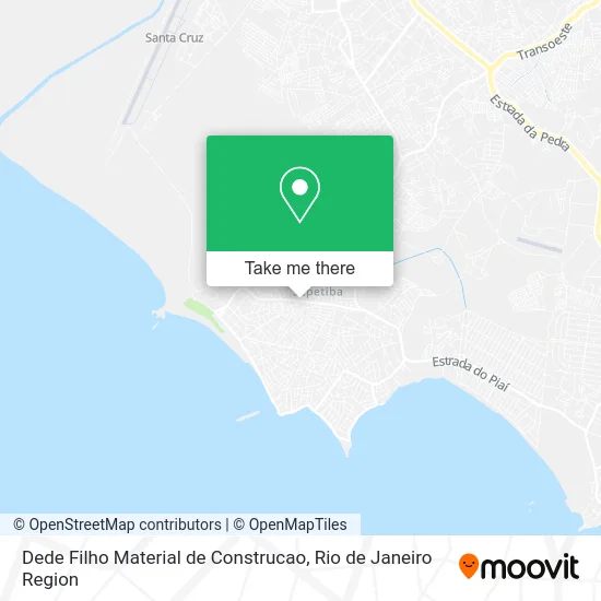 Dede Filho Material de Construcao map