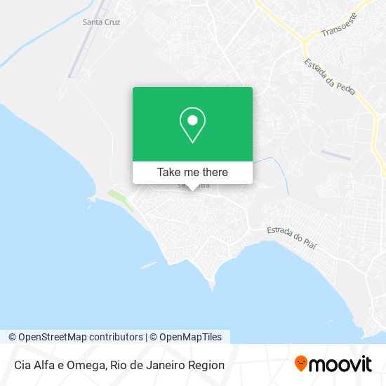 Cia Alfa e Omega map