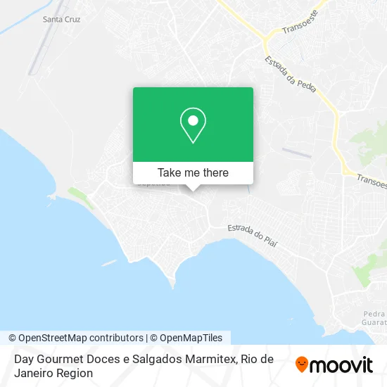 Day Gourmet Doces e Salgados Marmitex map