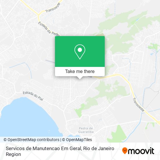 Servicos de Manutencao Em Geral map