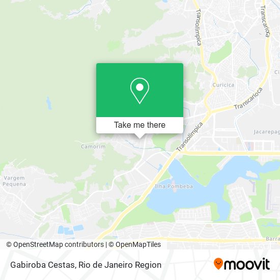 Mapa Gabiroba Cestas