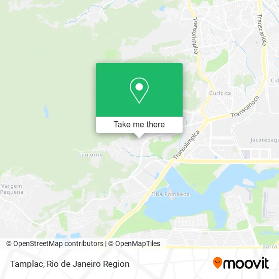 Tamplac map