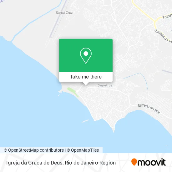 Igreja da Graca de Deus map