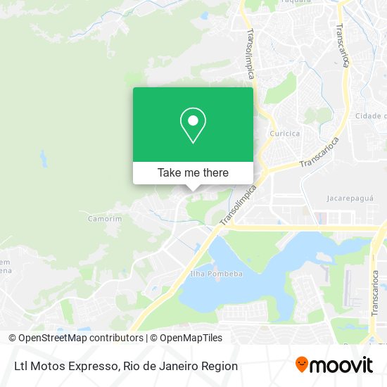 Ltl Motos Expresso map