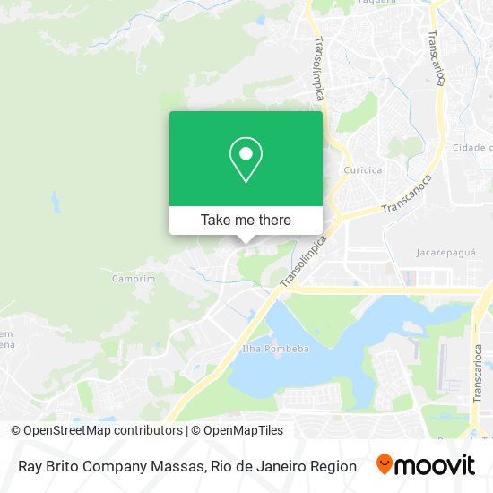 Ray Brito Company Massas map