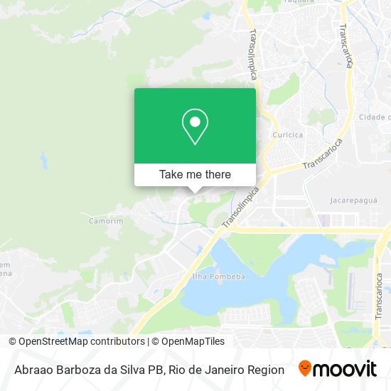 Abraao Barboza da Silva PB map