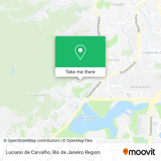 Luciano de Carvalho map