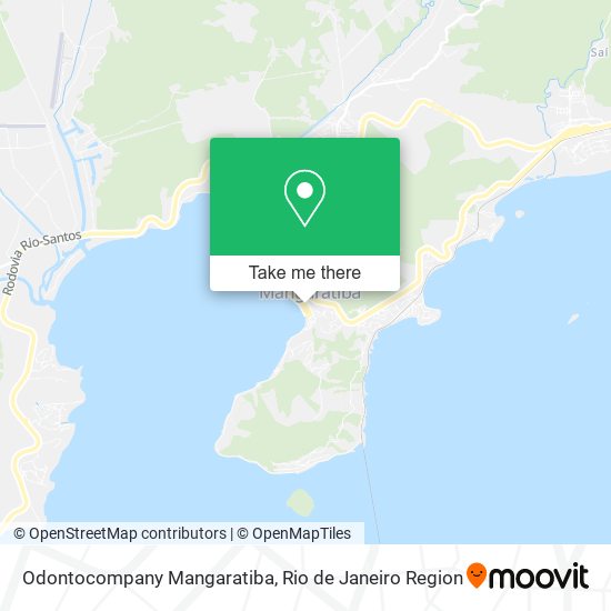 Odontocompany Mangaratiba map