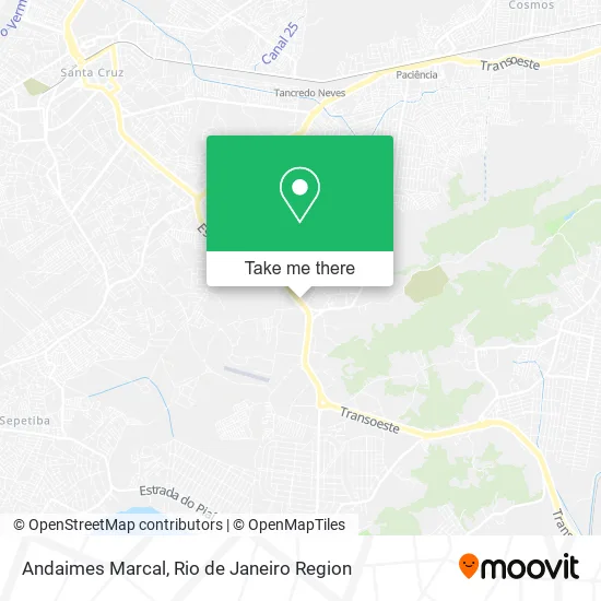 Andaimes Marcal map