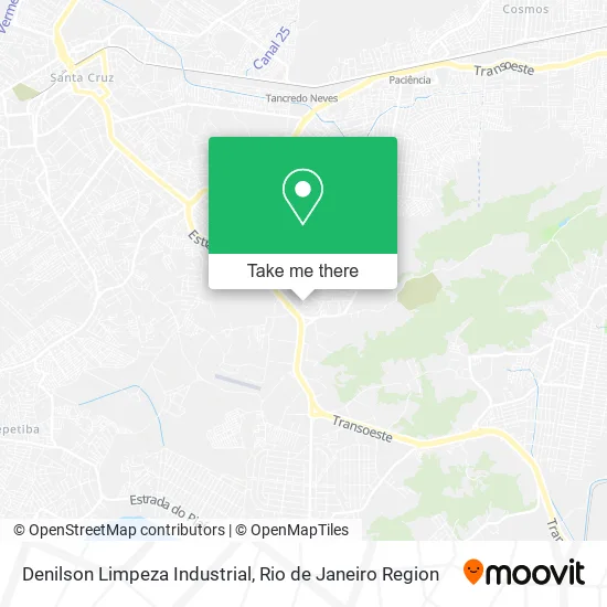 Denilson Limpeza Industrial map
