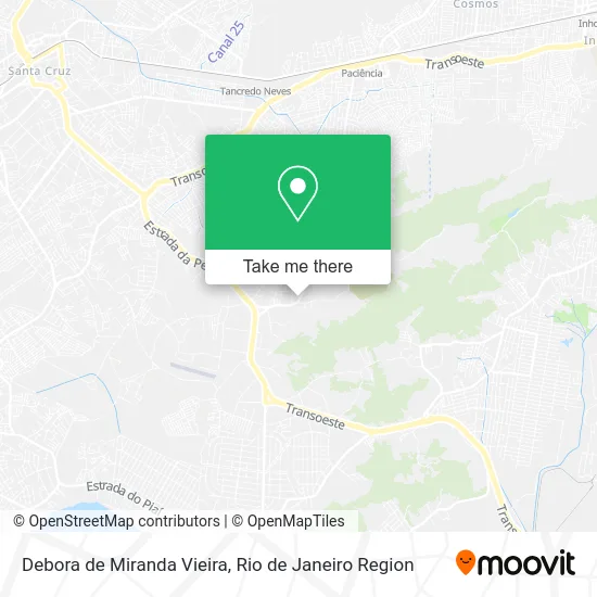 Debora de Miranda Vieira map
