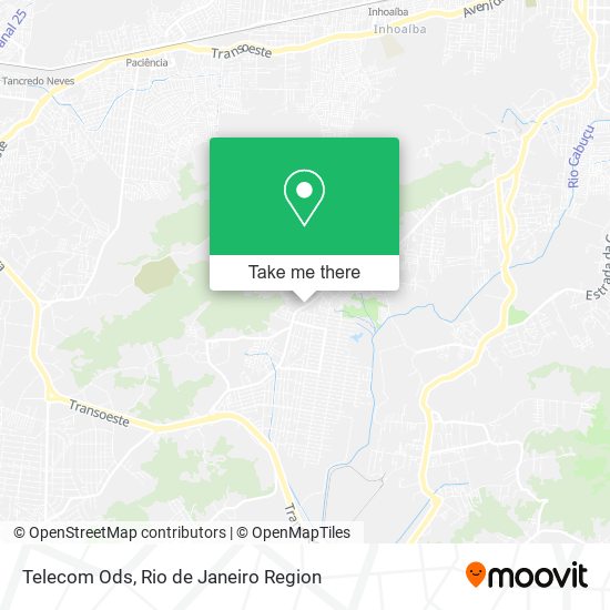 Mapa Telecom Ods