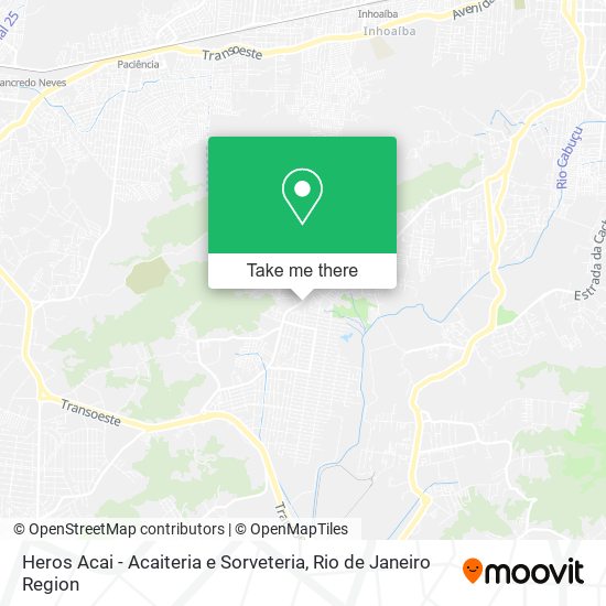 Heros Acai - Acaiteria e Sorveteria map