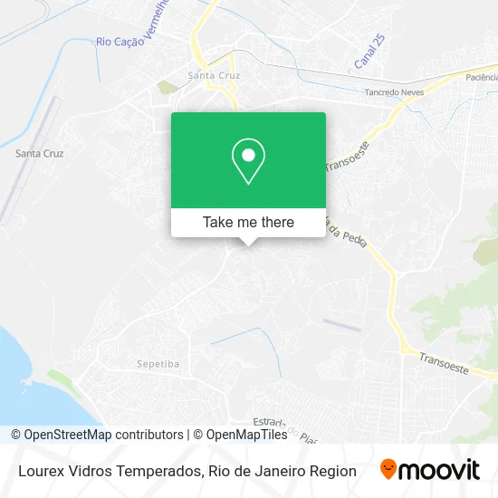 Lourex Vidros Temperados map