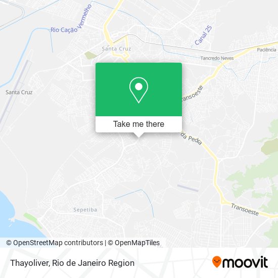 Thayoliver map