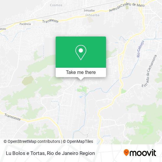 Lu Bolos e Tortas map