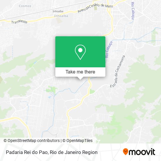 Padaria Rei do Pao map
