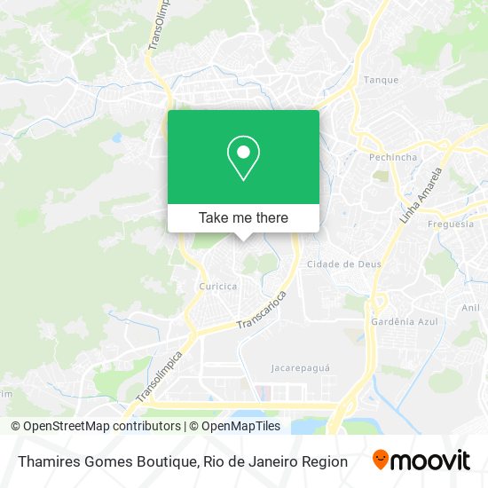 Thamires Gomes Boutique map