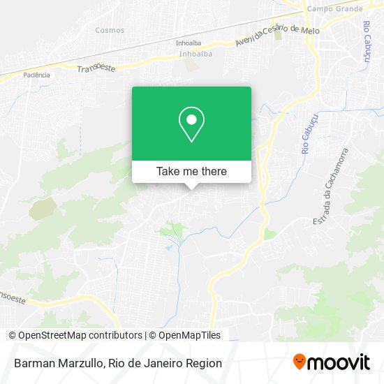 Mapa Barman Marzullo