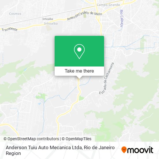 Mapa Anderson Tuiu Auto Mecanica Ltda