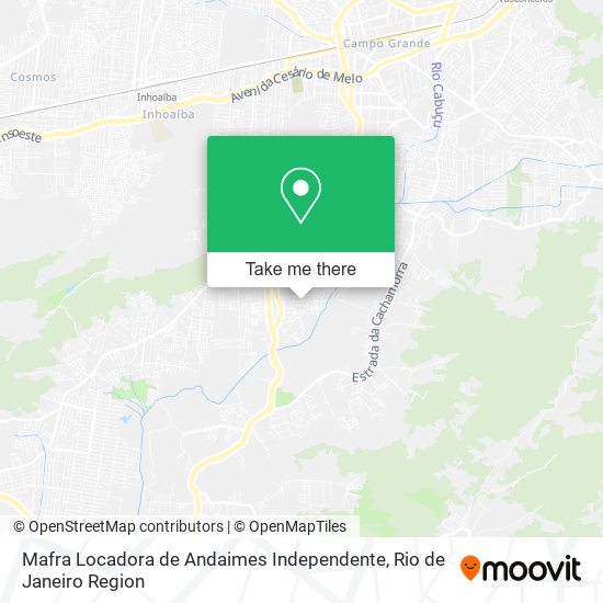 Mafra Locadora de Andaimes Independente map