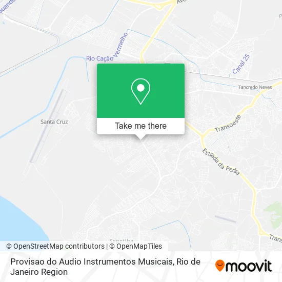 Provisao do Audio Instrumentos Musicais map