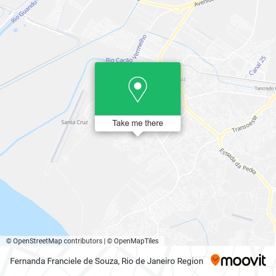 Mapa Fernanda Franciele de Souza