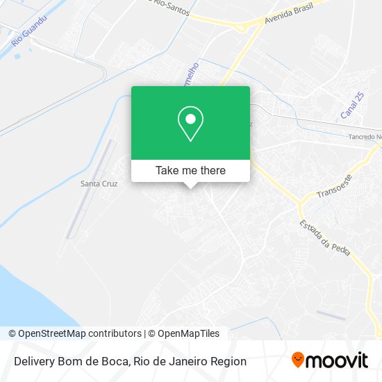 Delivery Bom de Boca map