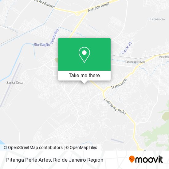 Mapa Pitanga Perle Artes