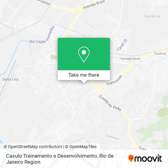 Casulo Treinamento e Desenvolvimento map