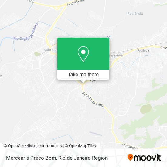 Mapa Mercearia Preco Bom