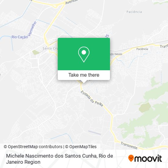 Mapa Michele Nascimento dos Santos Cunha